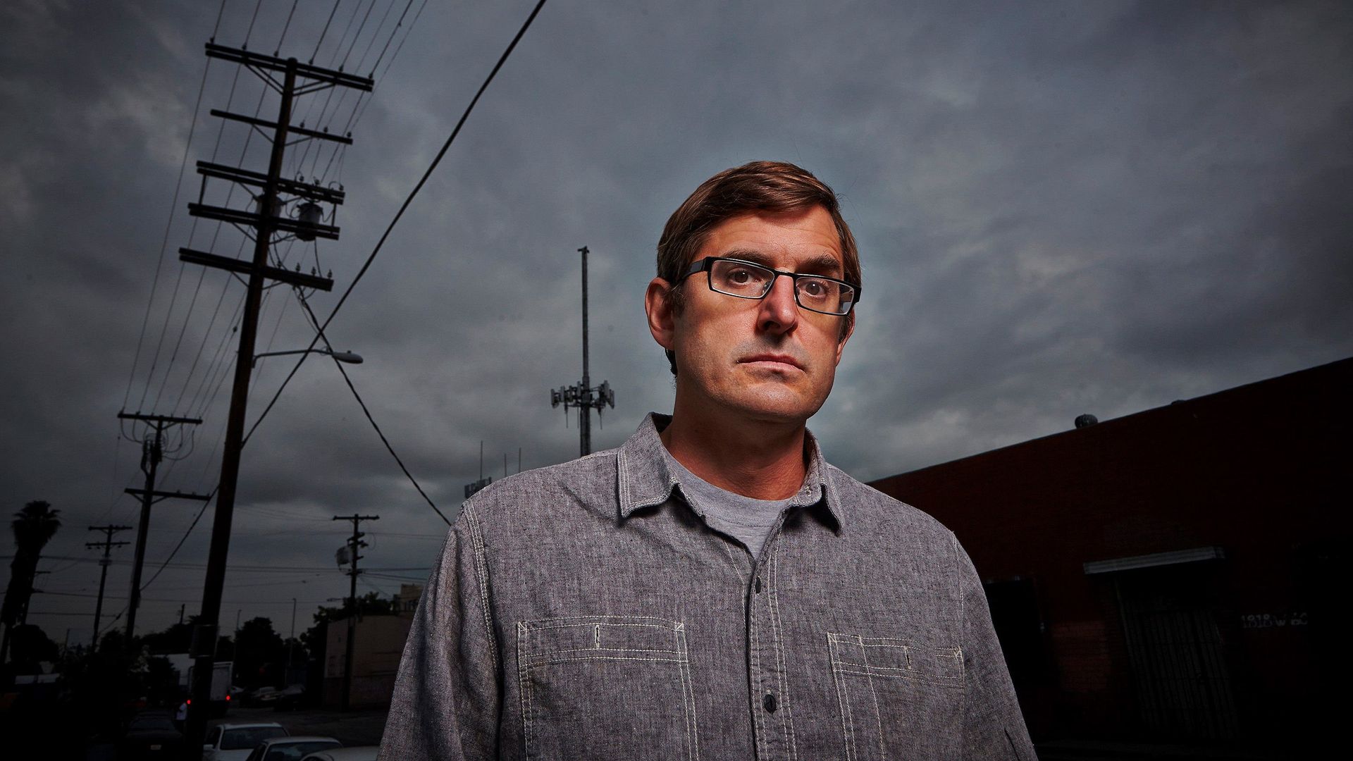 Louis Theroux's LA Stories background