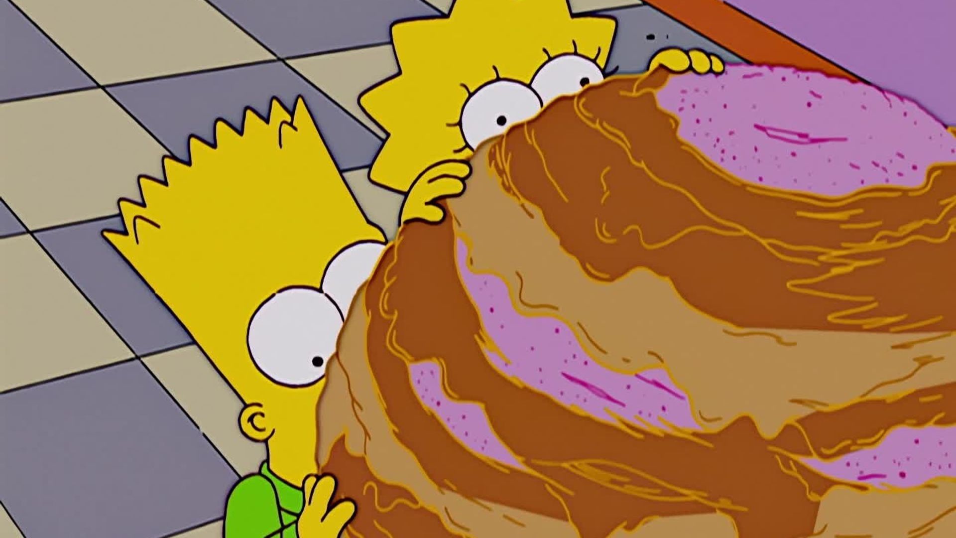 The Simpsons background