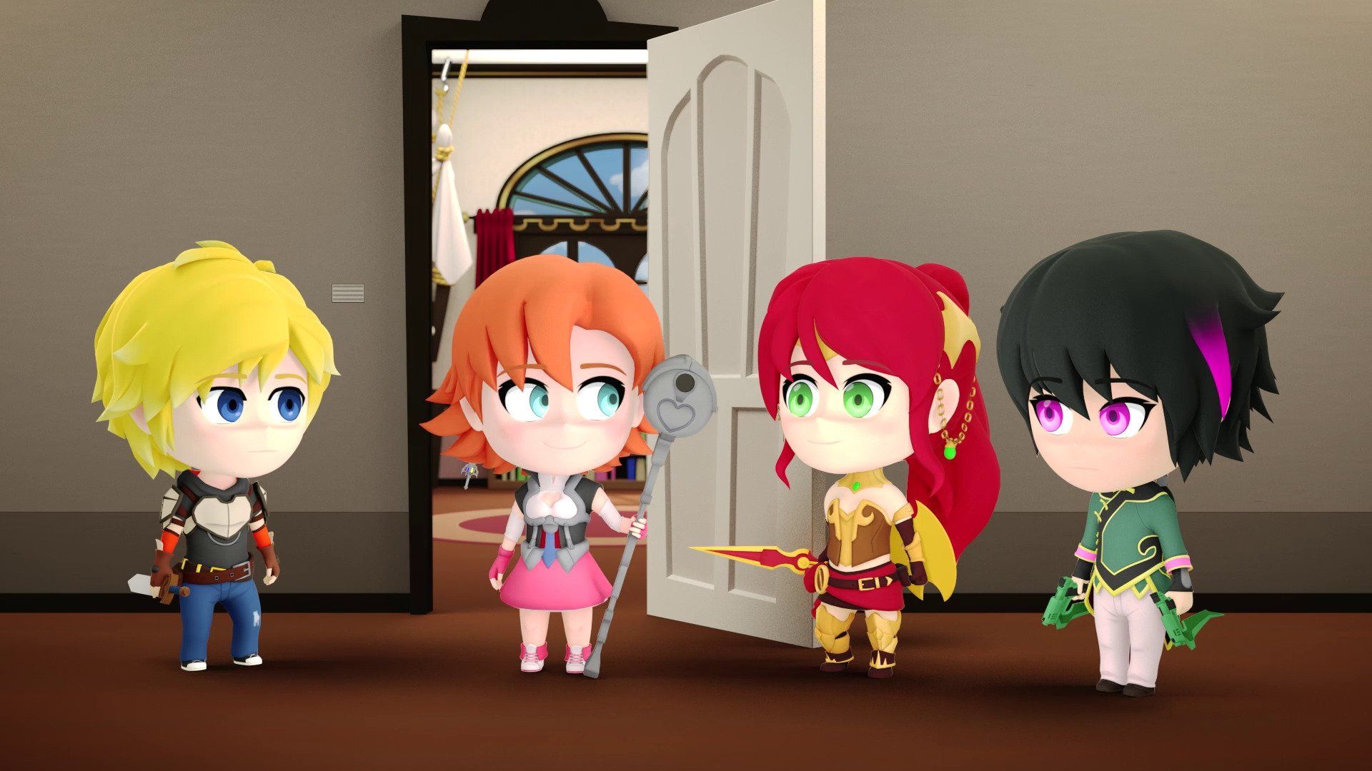 RWBY Chibi background