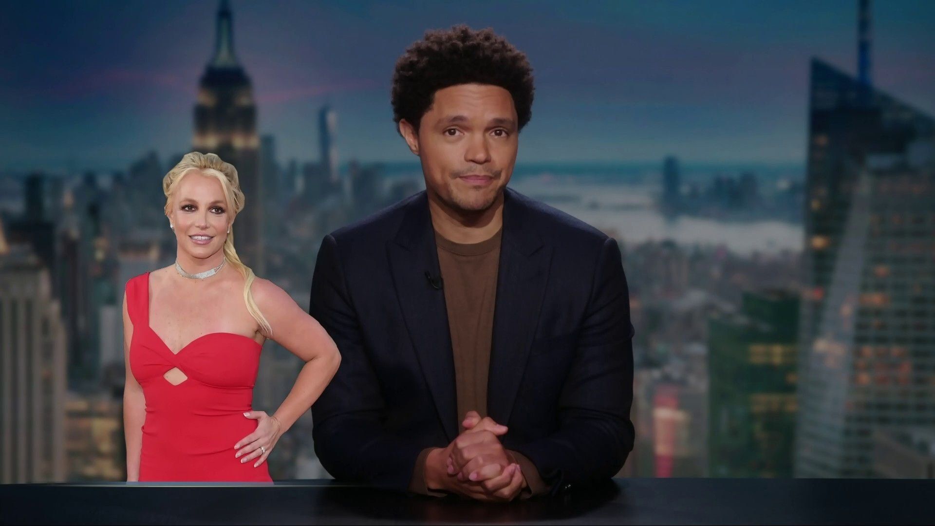 The Daily Show background