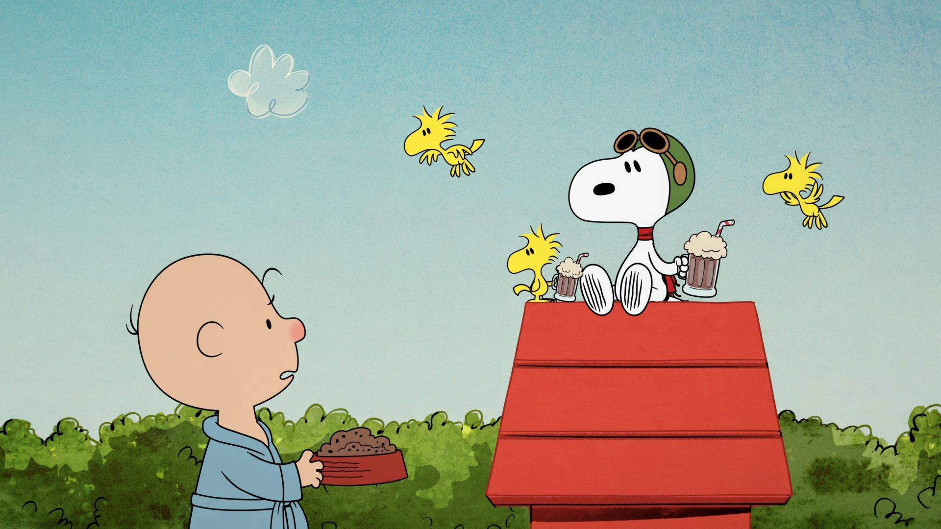 The Snoopy Show background