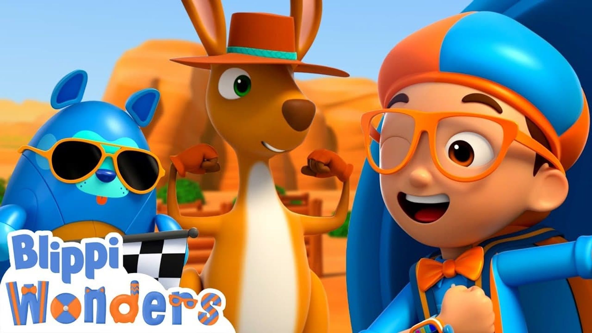 Blippi Wonders background