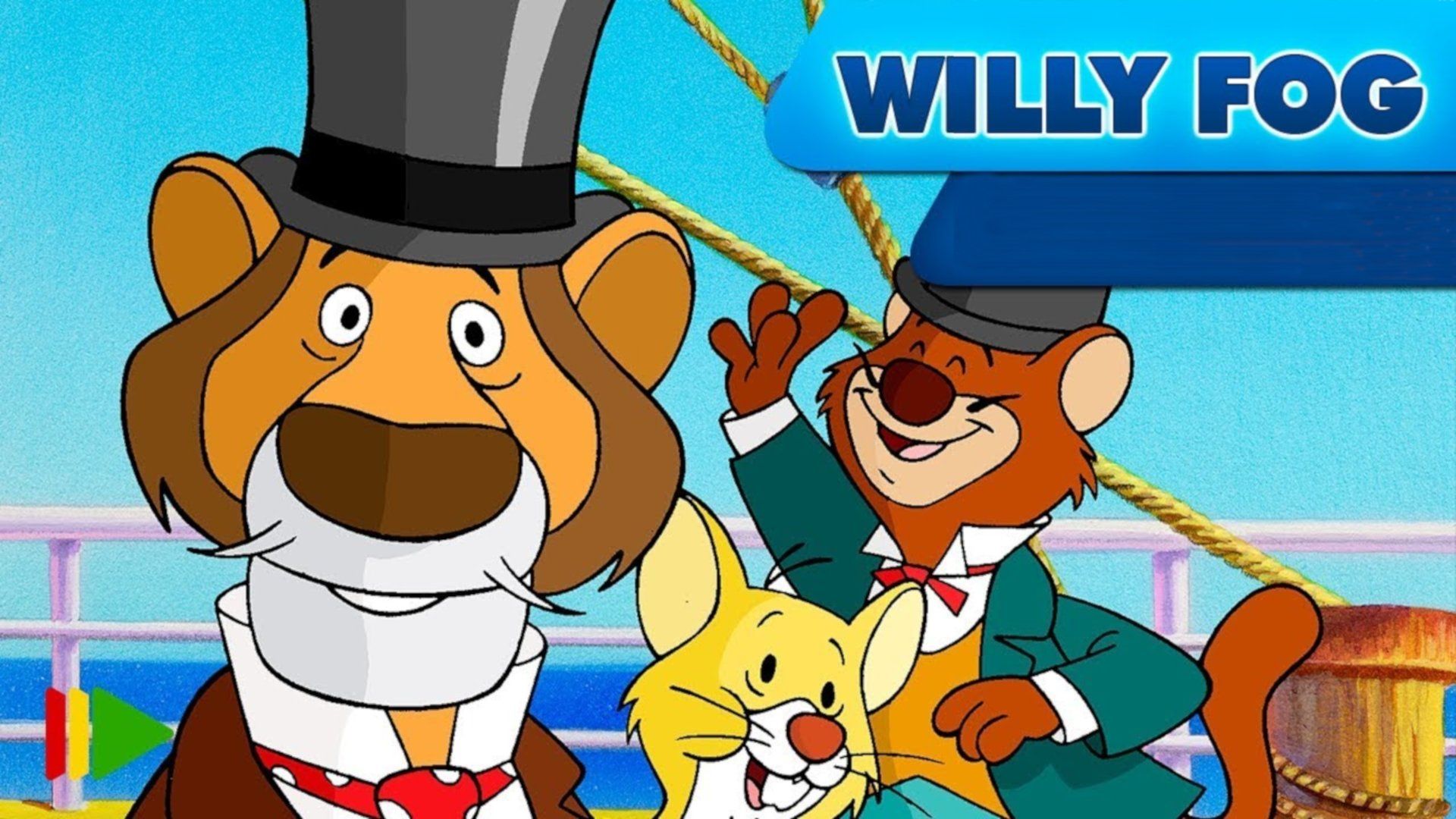 Around the World with Willy Fog background