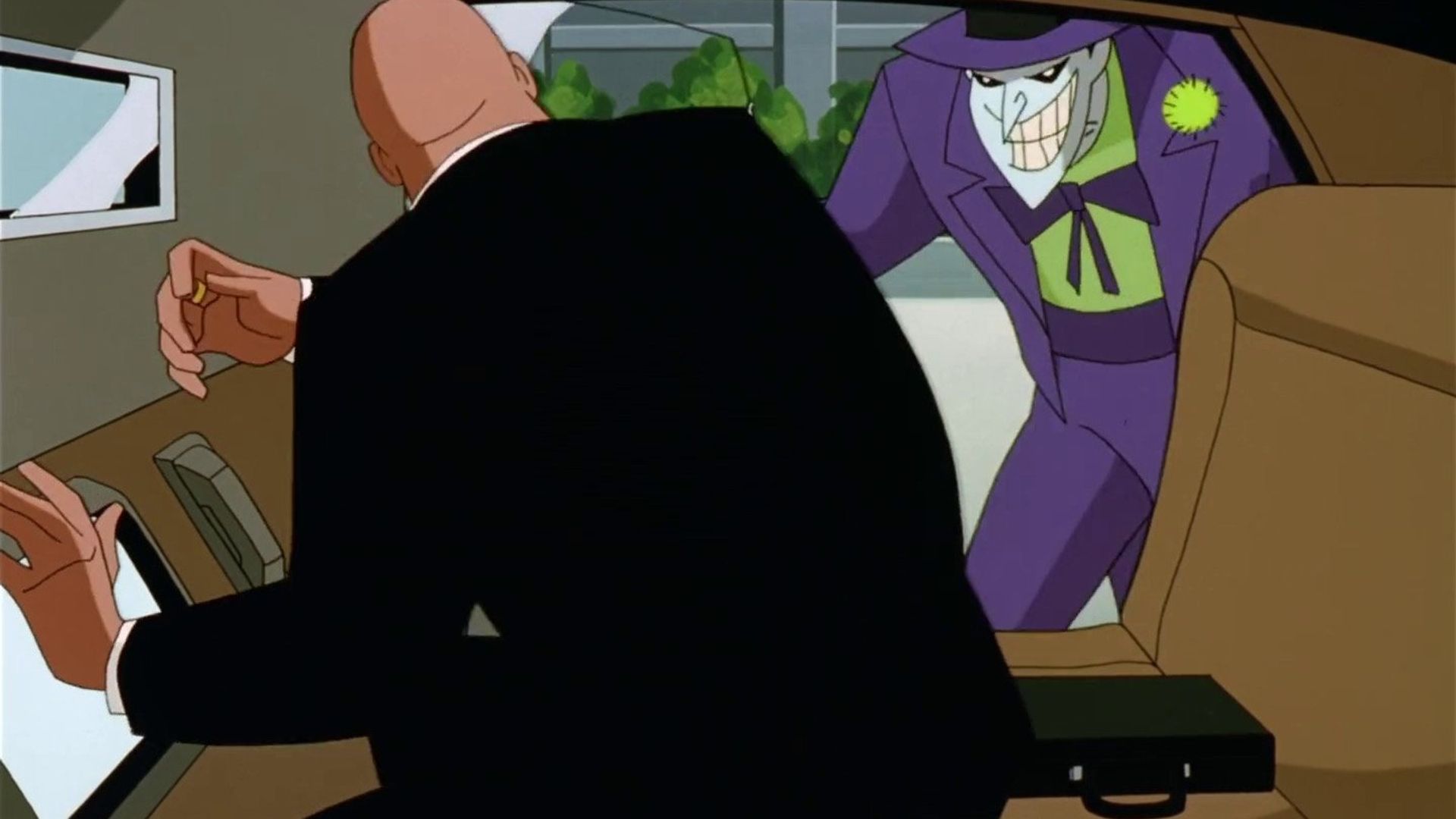 Superman: The Animated Series background
