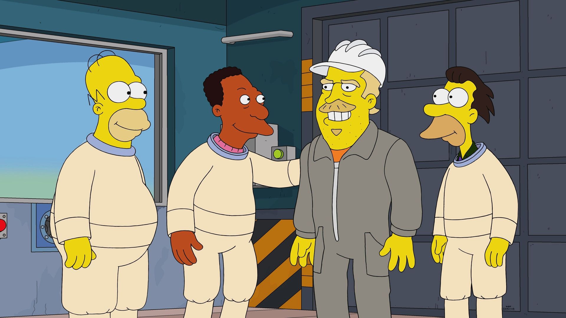 The Simpsons background