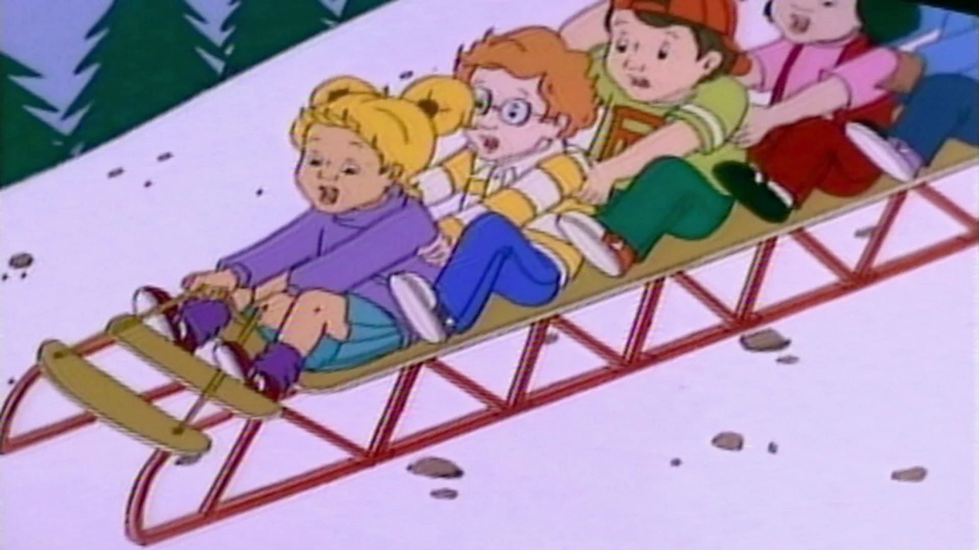 The Magic School Bus background