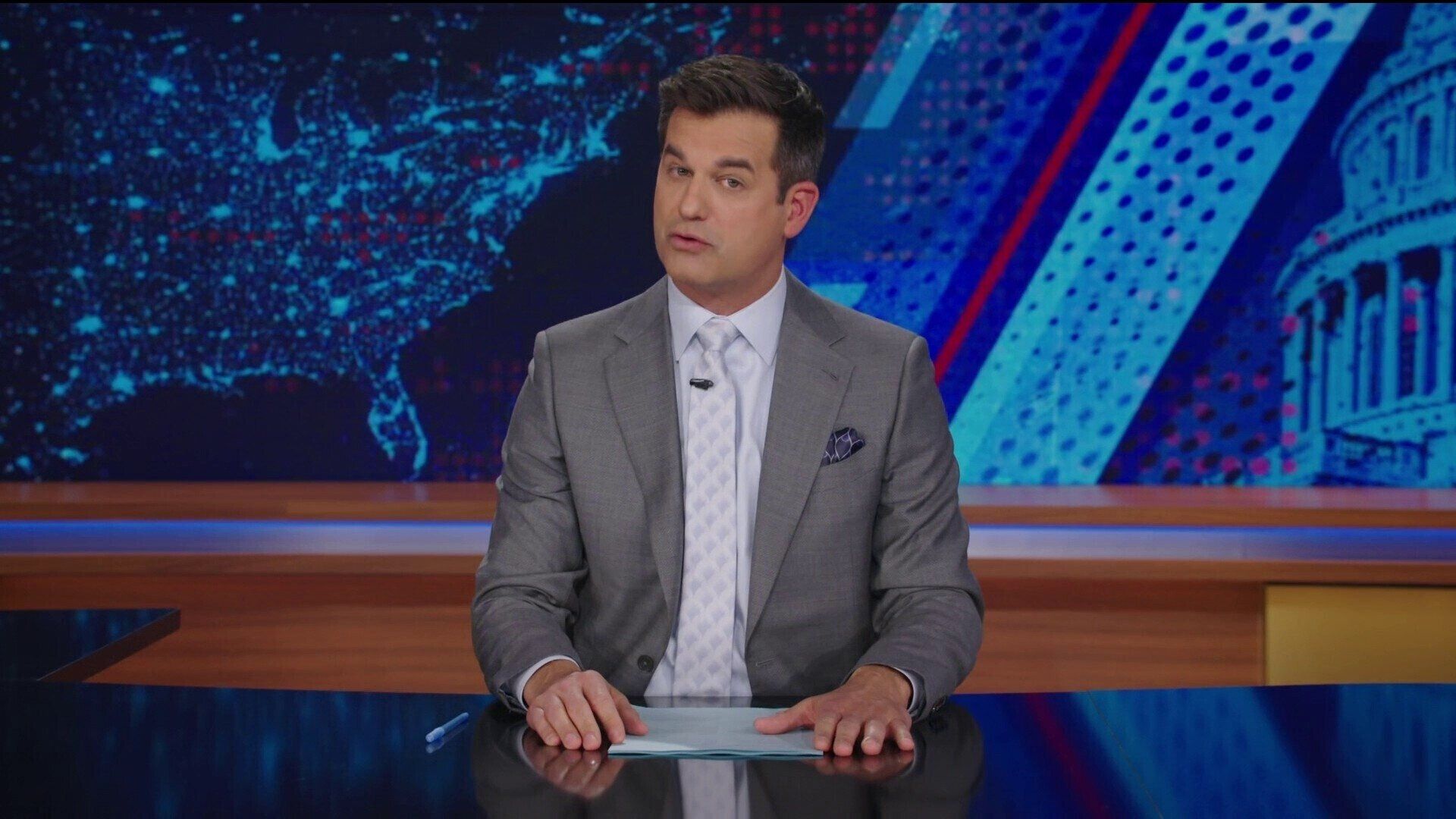 The Daily Show background