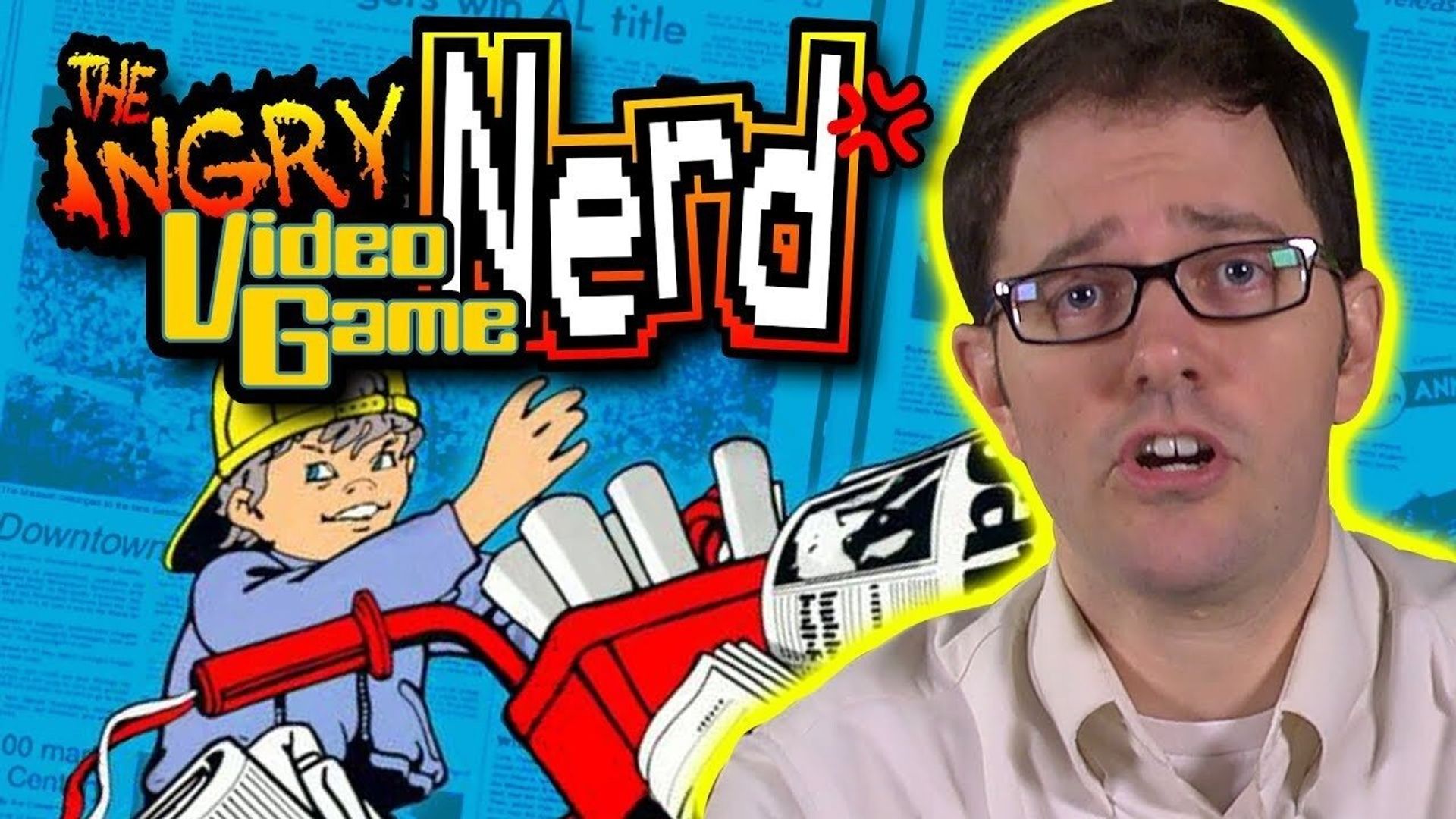 The Angry Video Game Nerd background