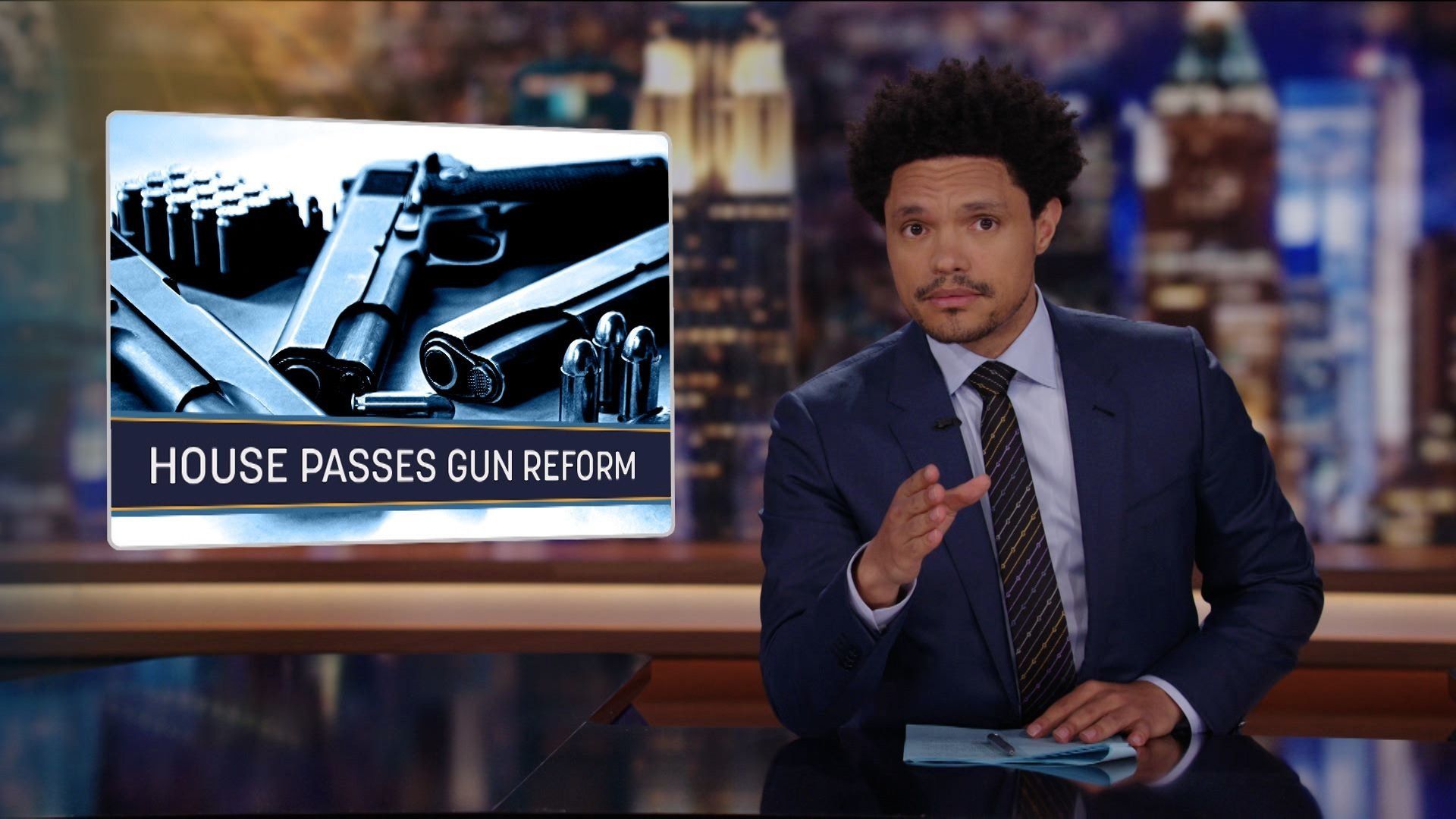The Daily Show background