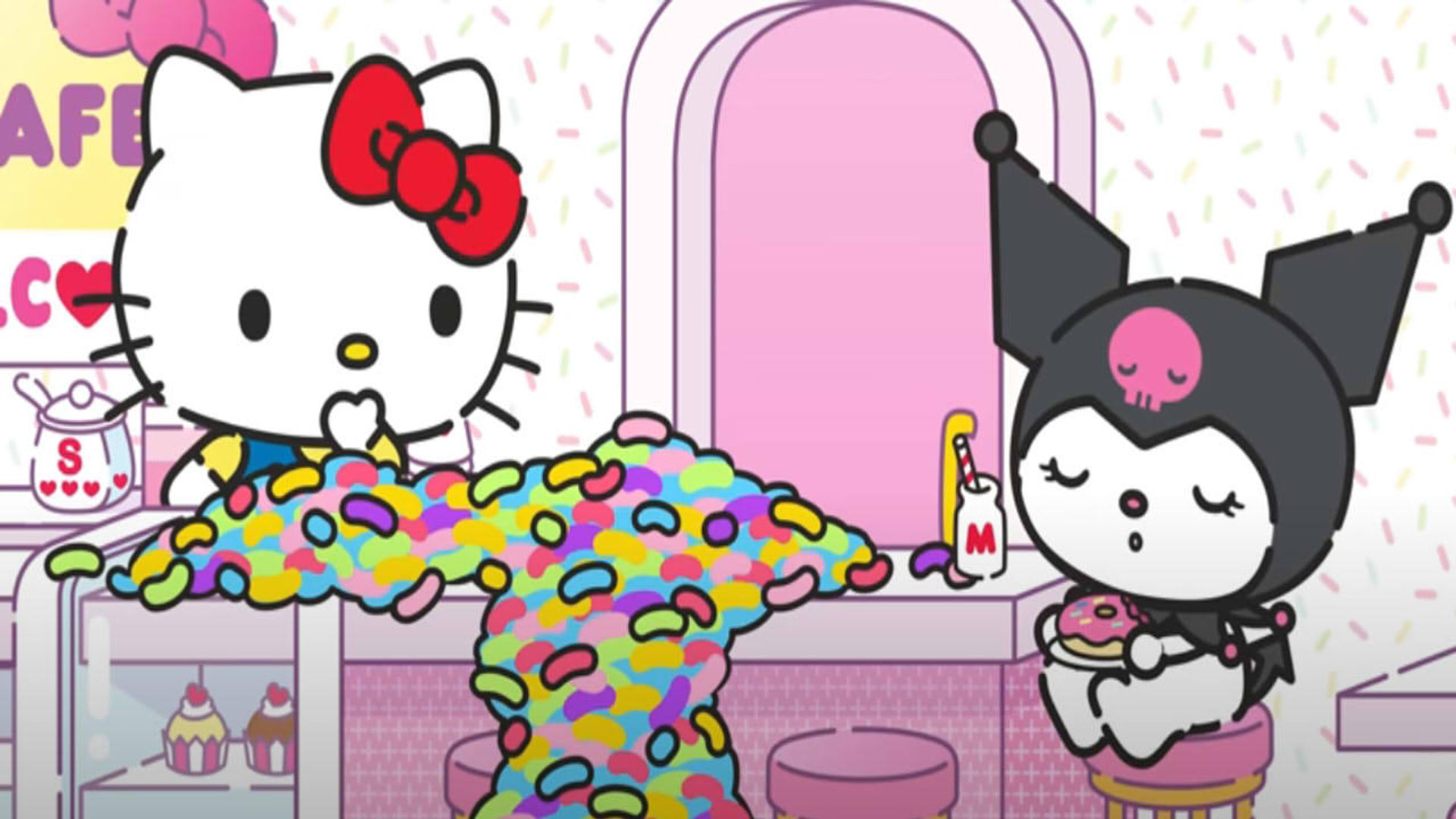 Hello Kitty and Friends Supercute Adventures background