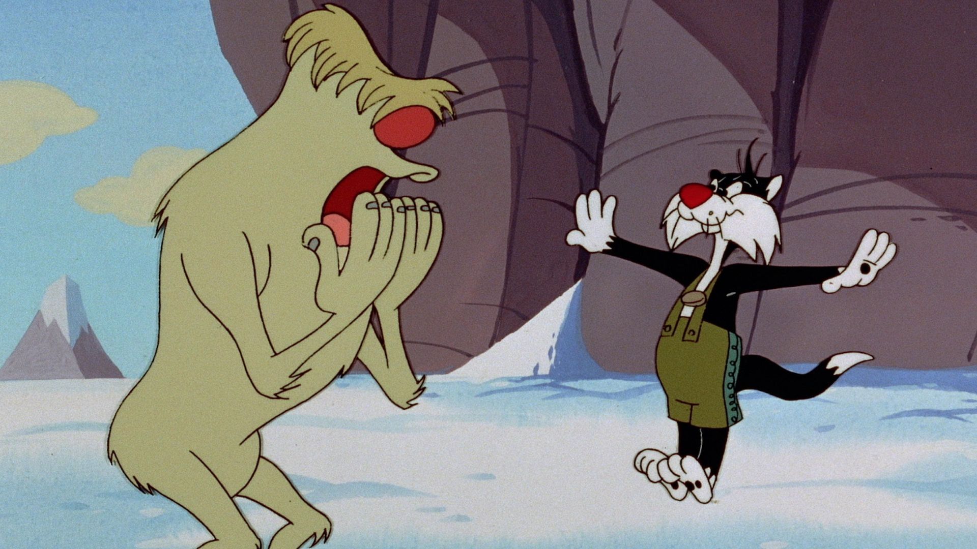 The Sylvester & Tweety Mysteries background