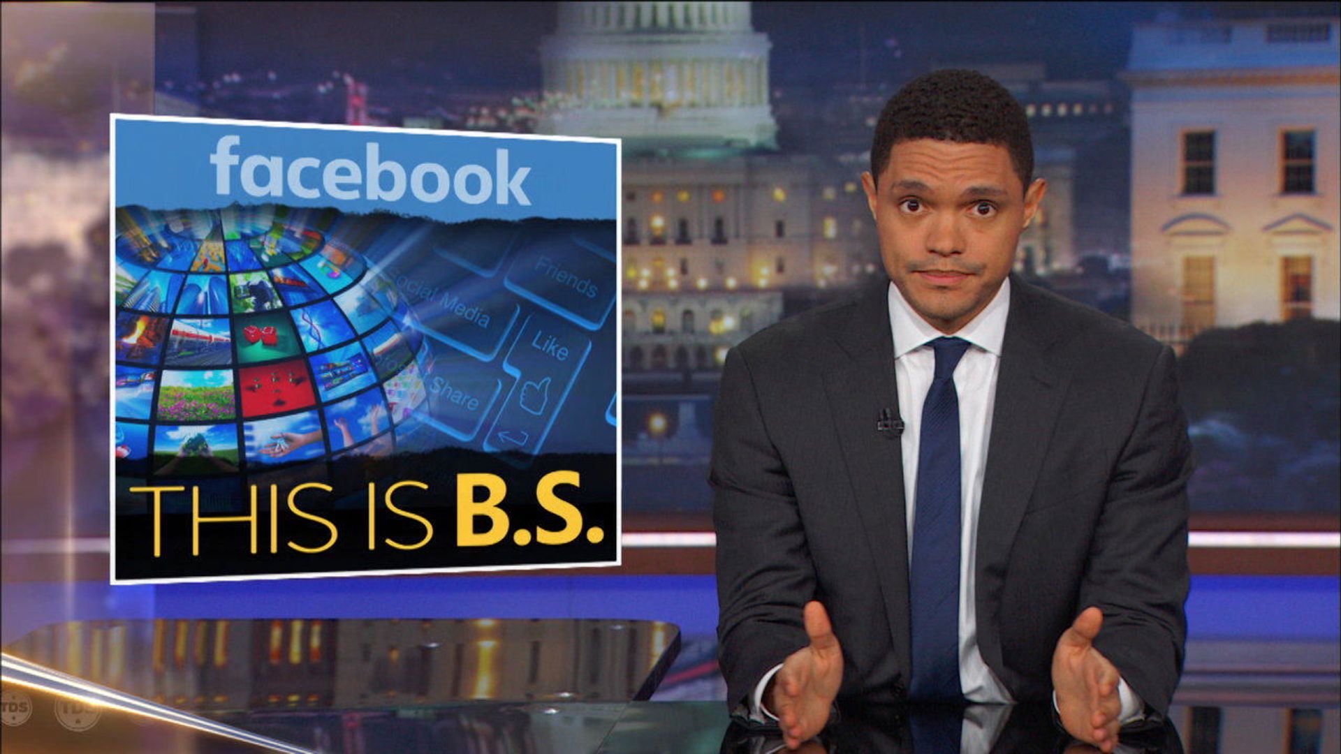 The Daily Show background