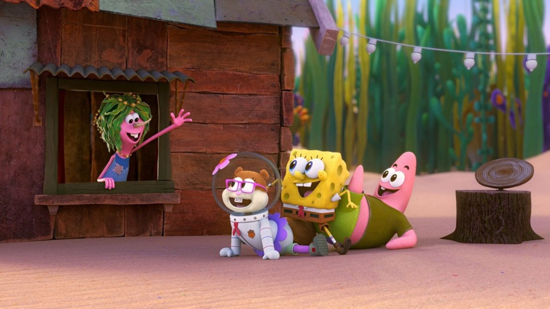 Kamp Koral: SpongeBob's Under Years background