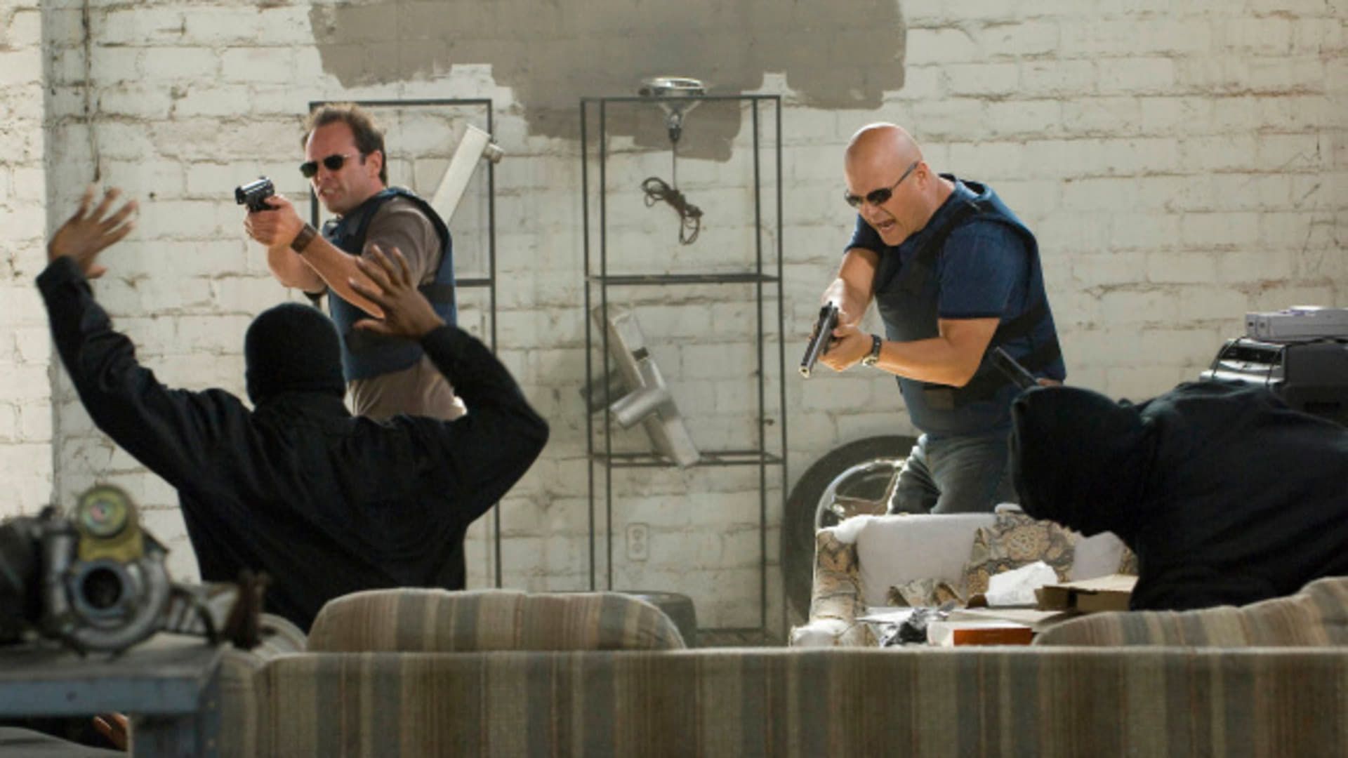 The Shield background