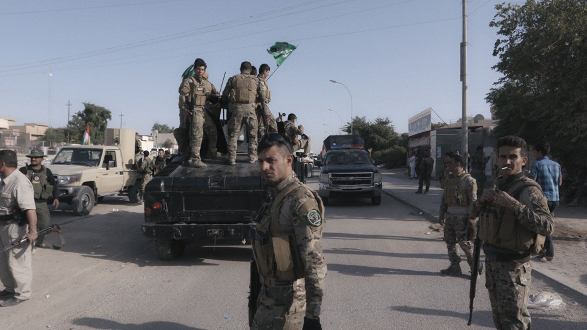 Hunting ISIS background