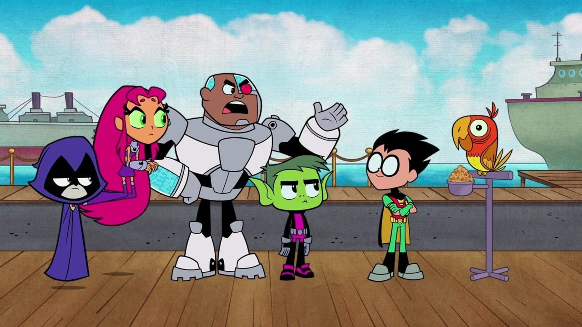 Teen Titans Go! background