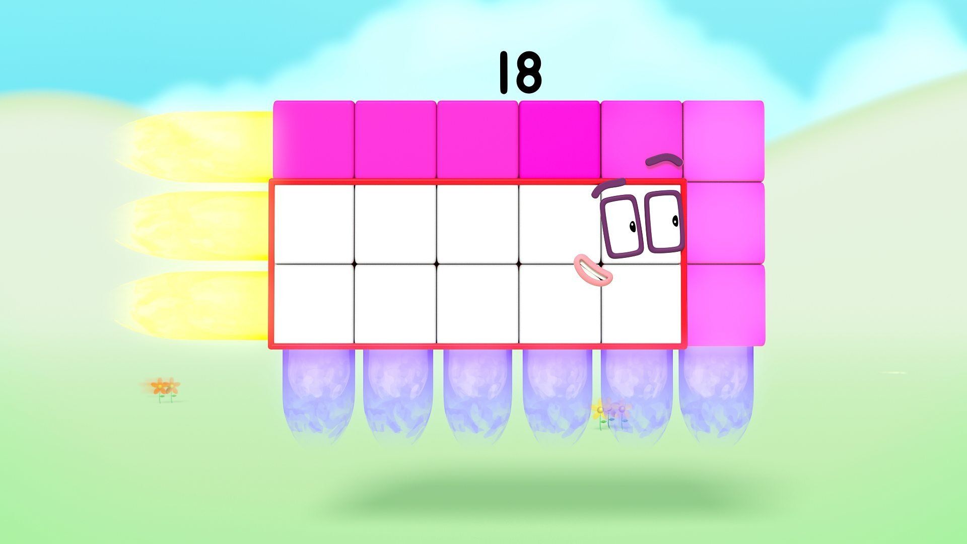 Numberblocks background