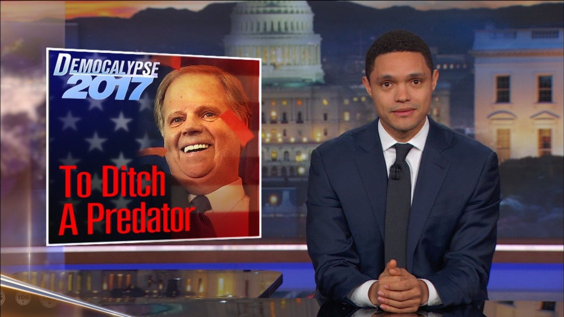 The Daily Show background
