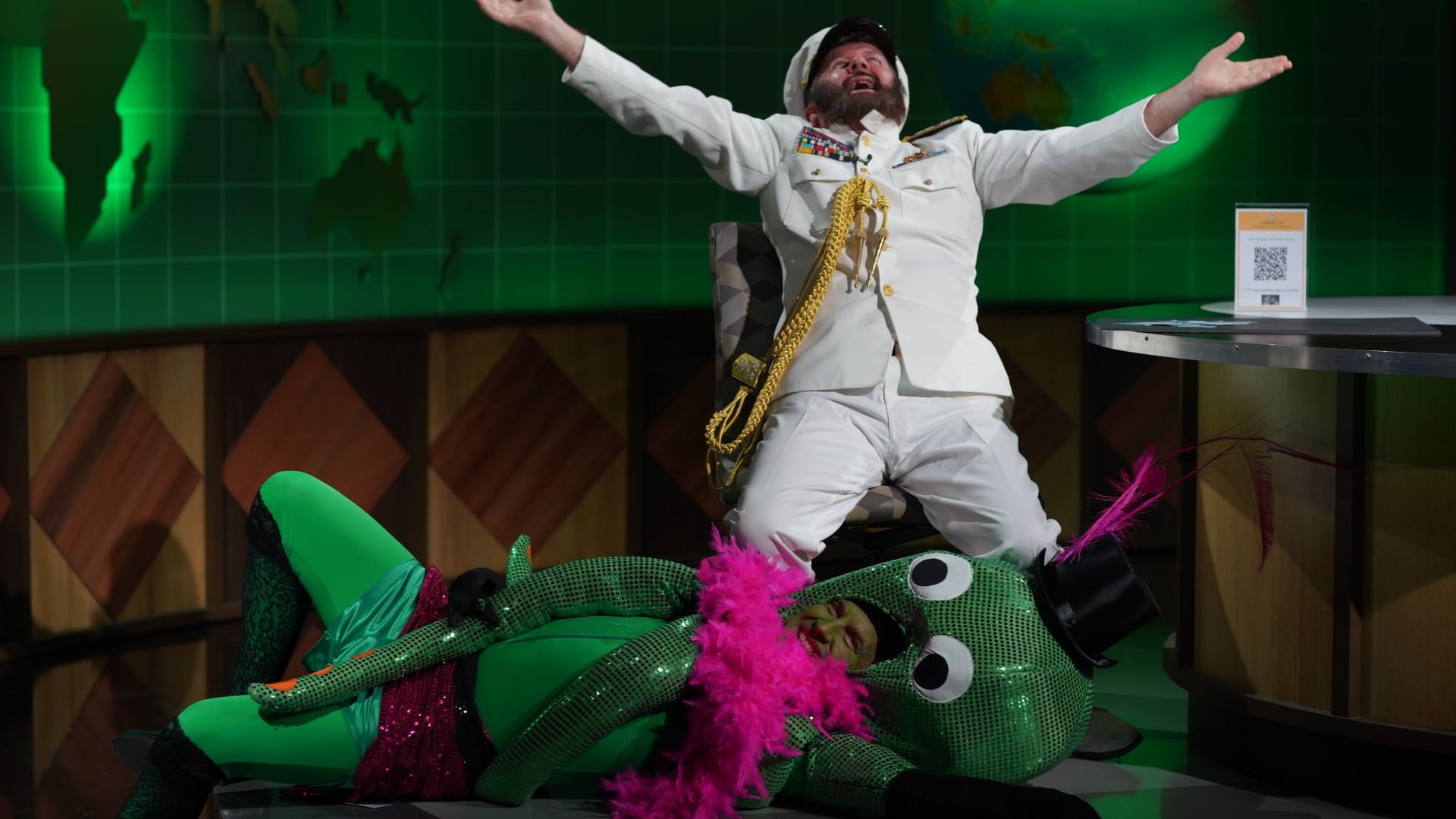 Shaun Micallef's Mad as Hell background
