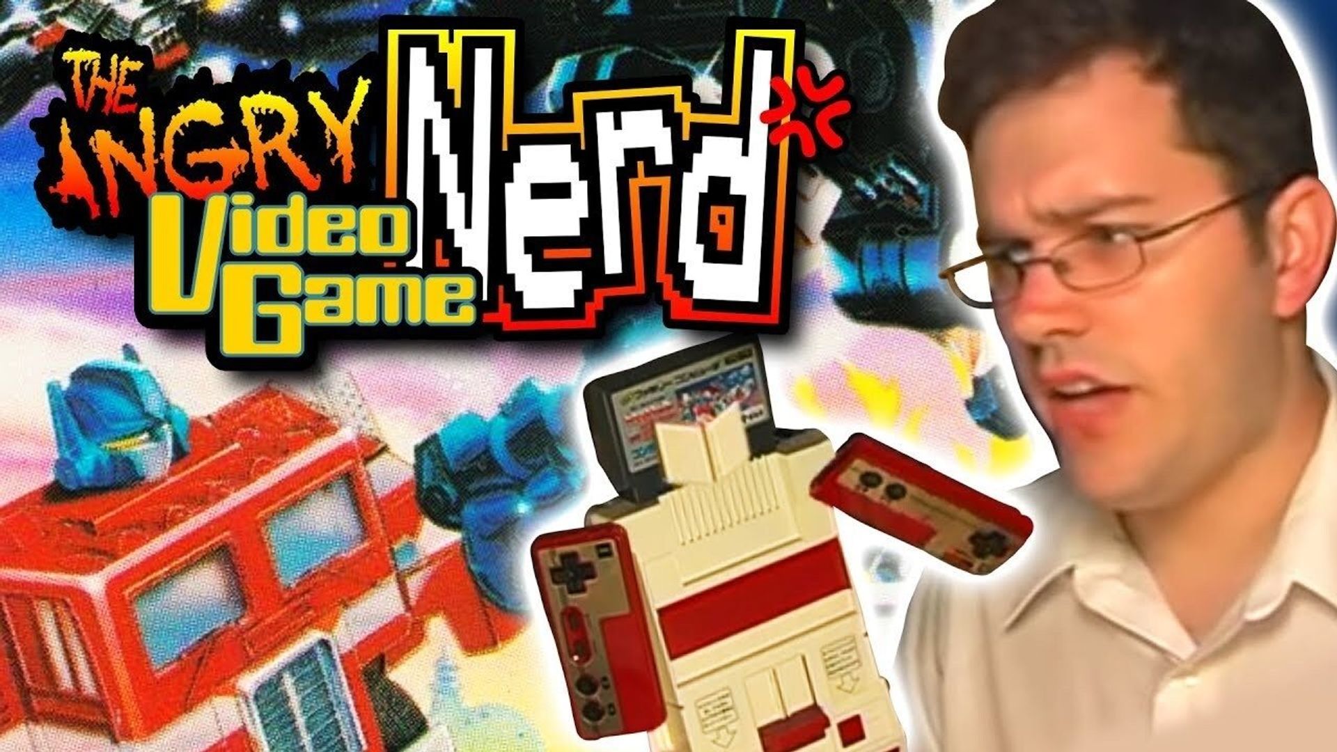 The Angry Video Game Nerd background