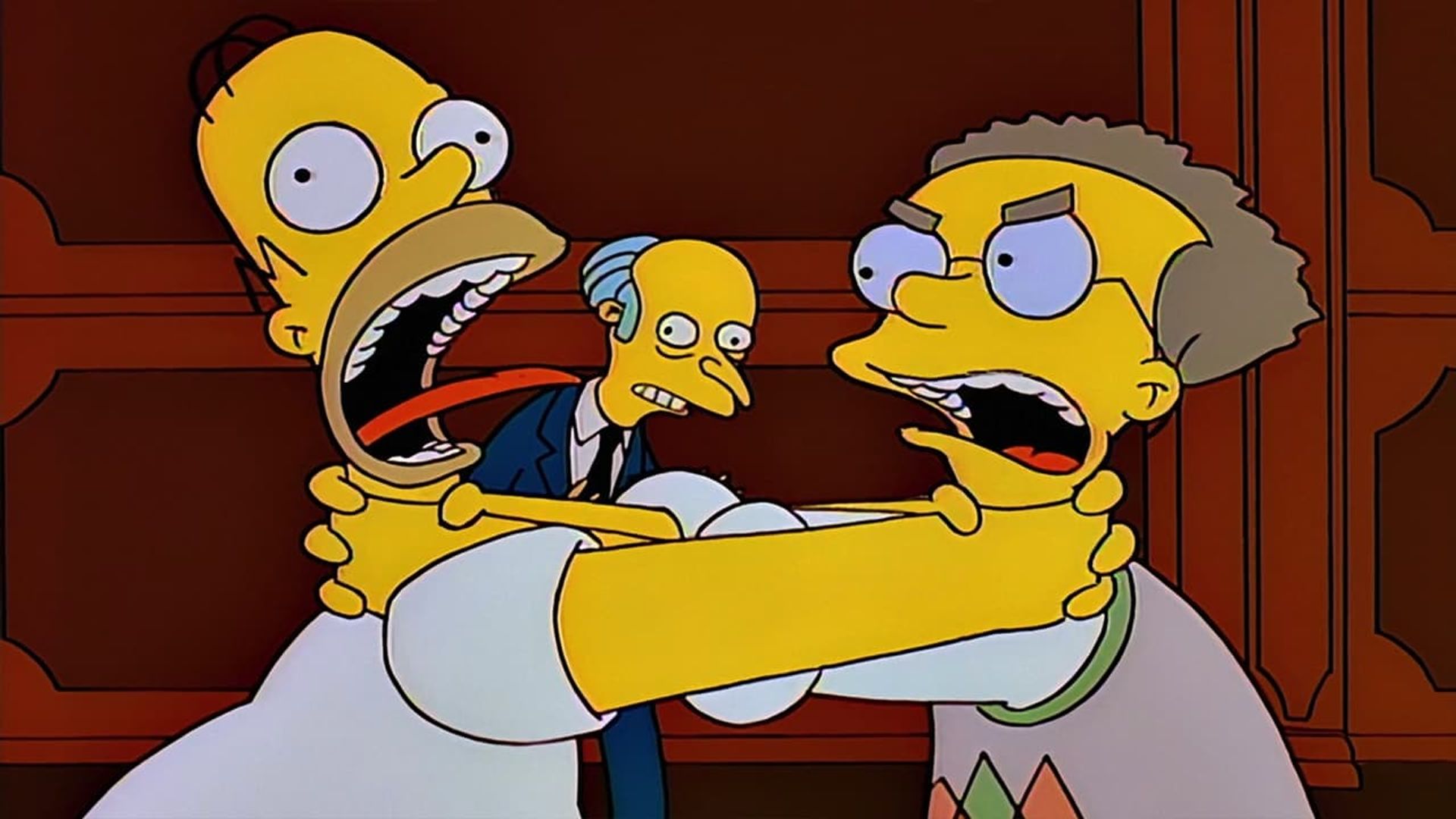 The Simpsons background
