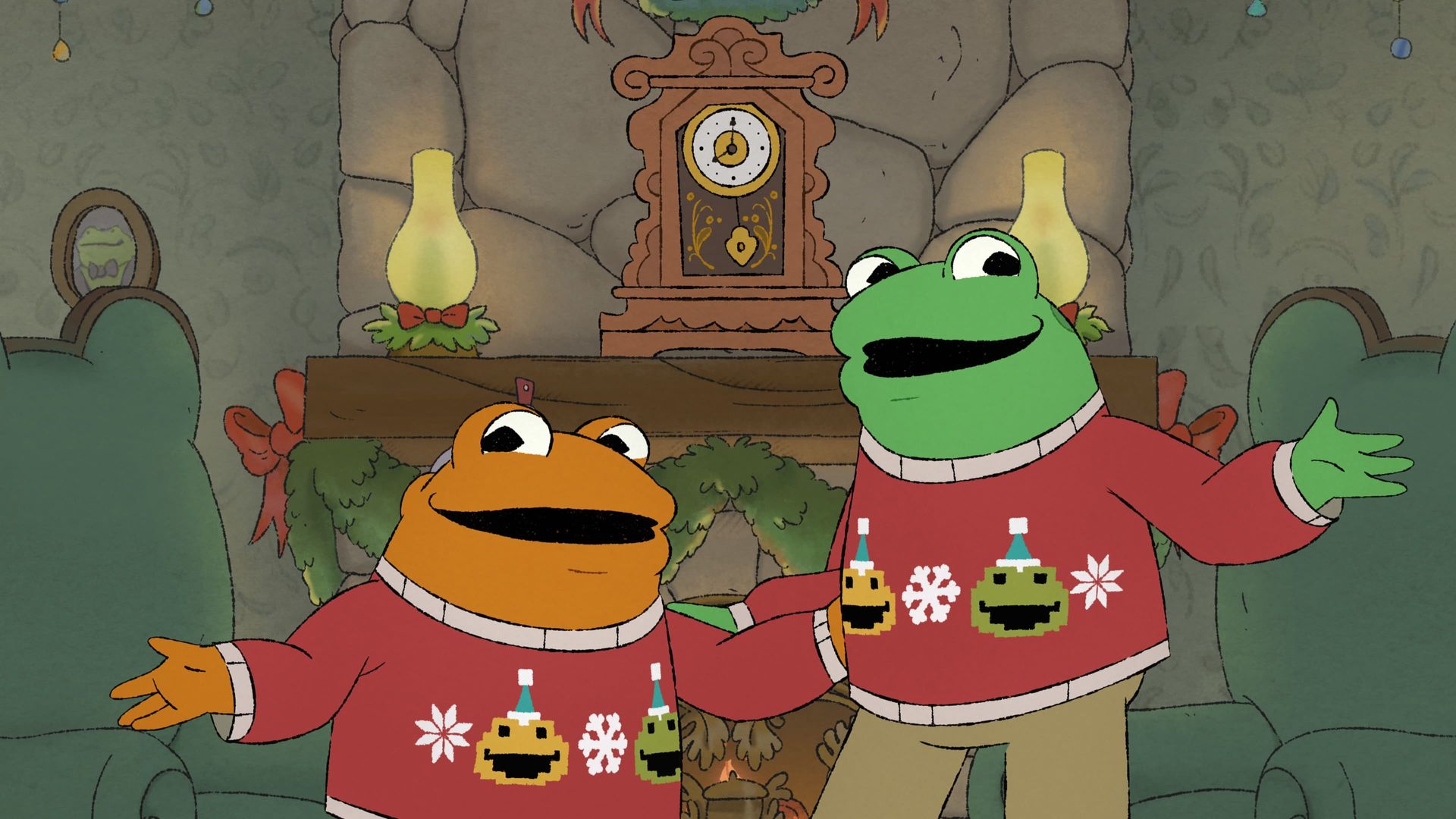 Frog and Toad background