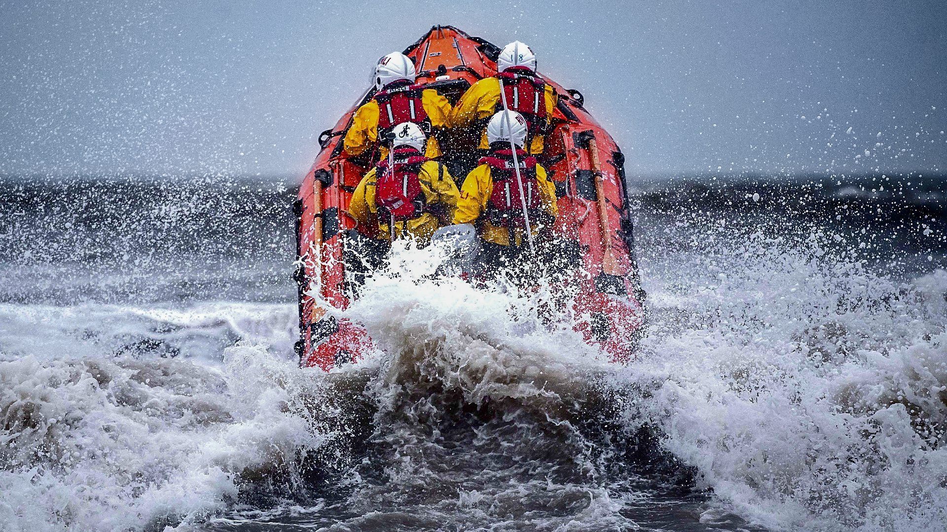 Saving Lives at Sea background