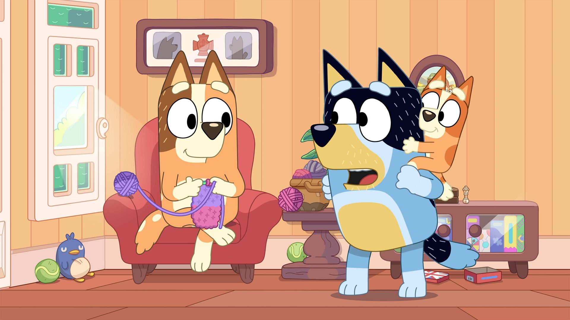 Bluey Minisodes background