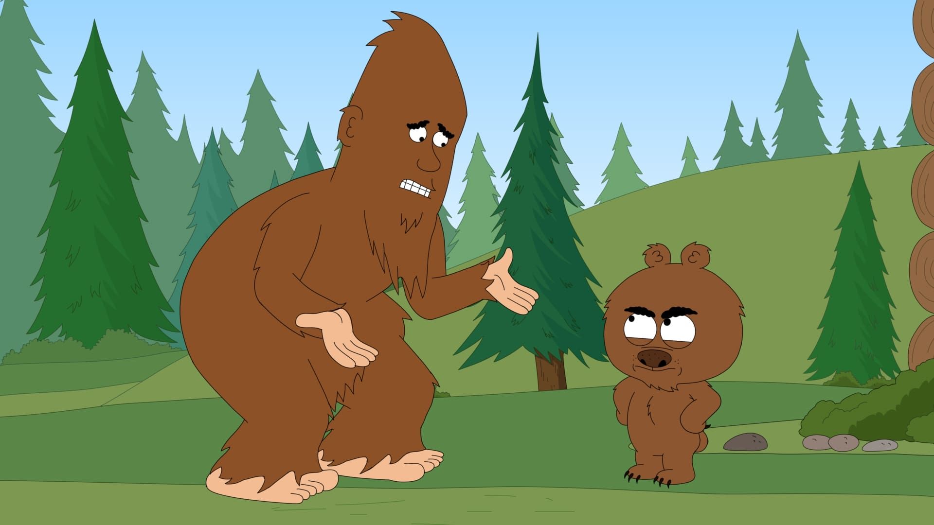 Brickleberry background