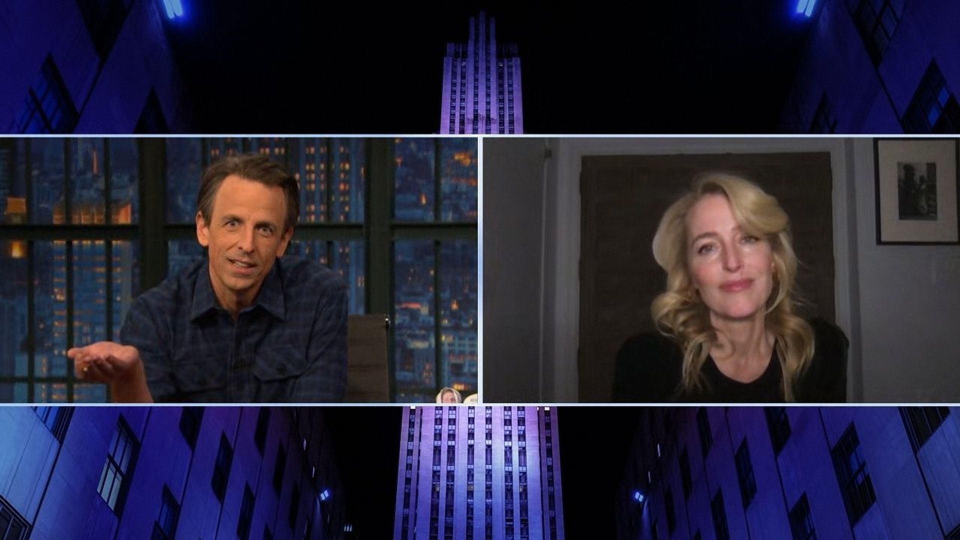 Late Night with Seth Meyers background