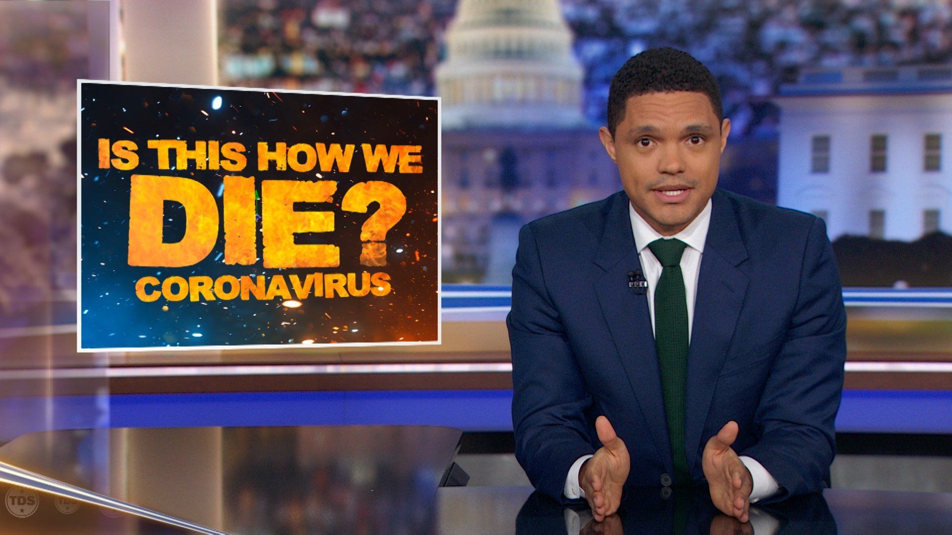 The Daily Show background
