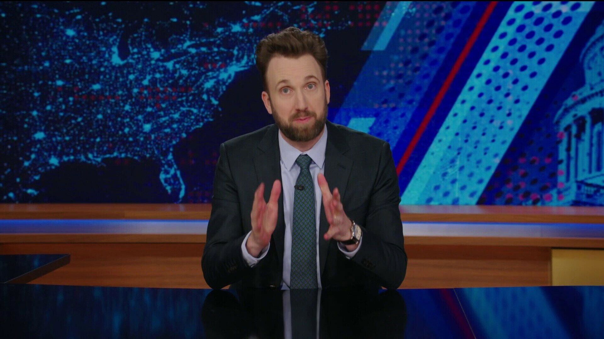 The Daily Show background