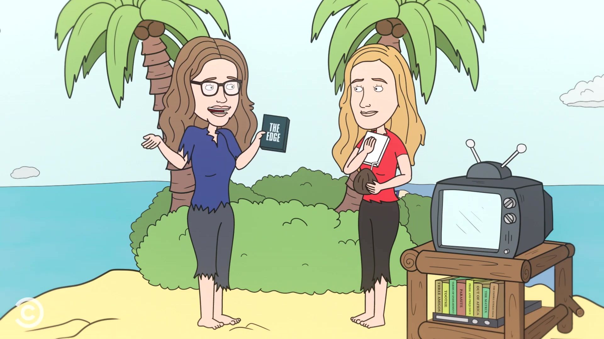 Office Ladies Animated Series background