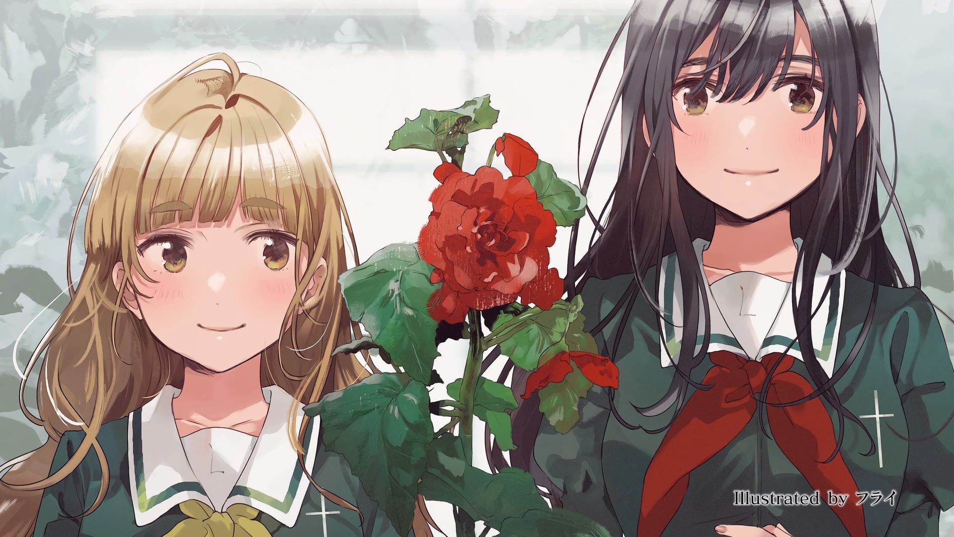 Yuri Is My Job! background