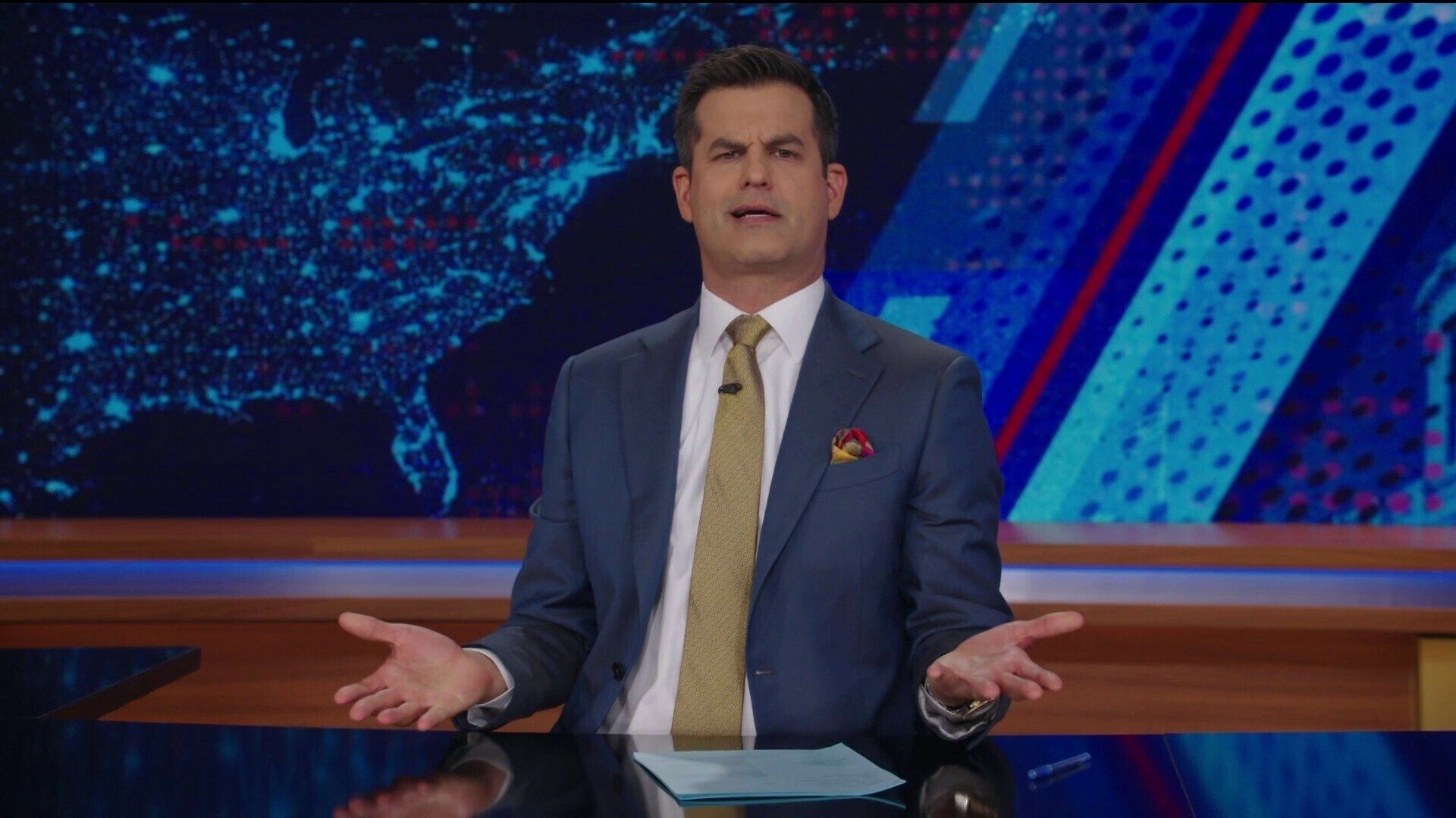 The Daily Show background