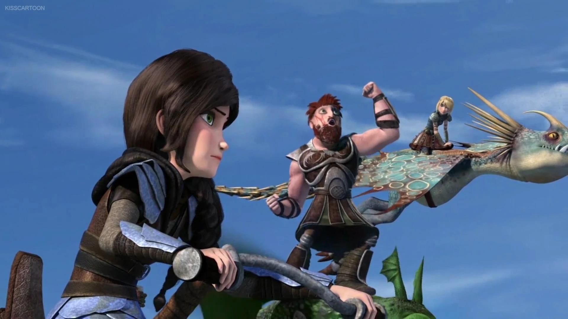 Dragons: Race to the Edge background