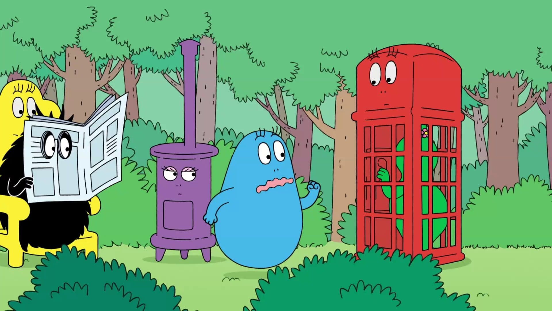 Barbapapa - One Big Happy Family background