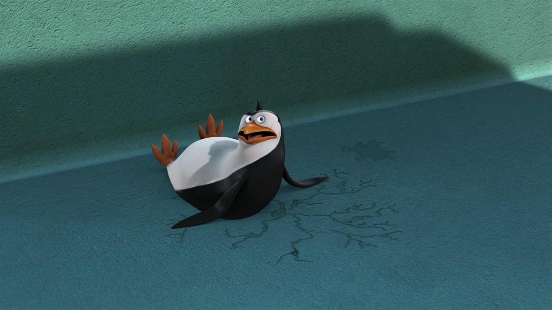 The Penguins of Madagascar background