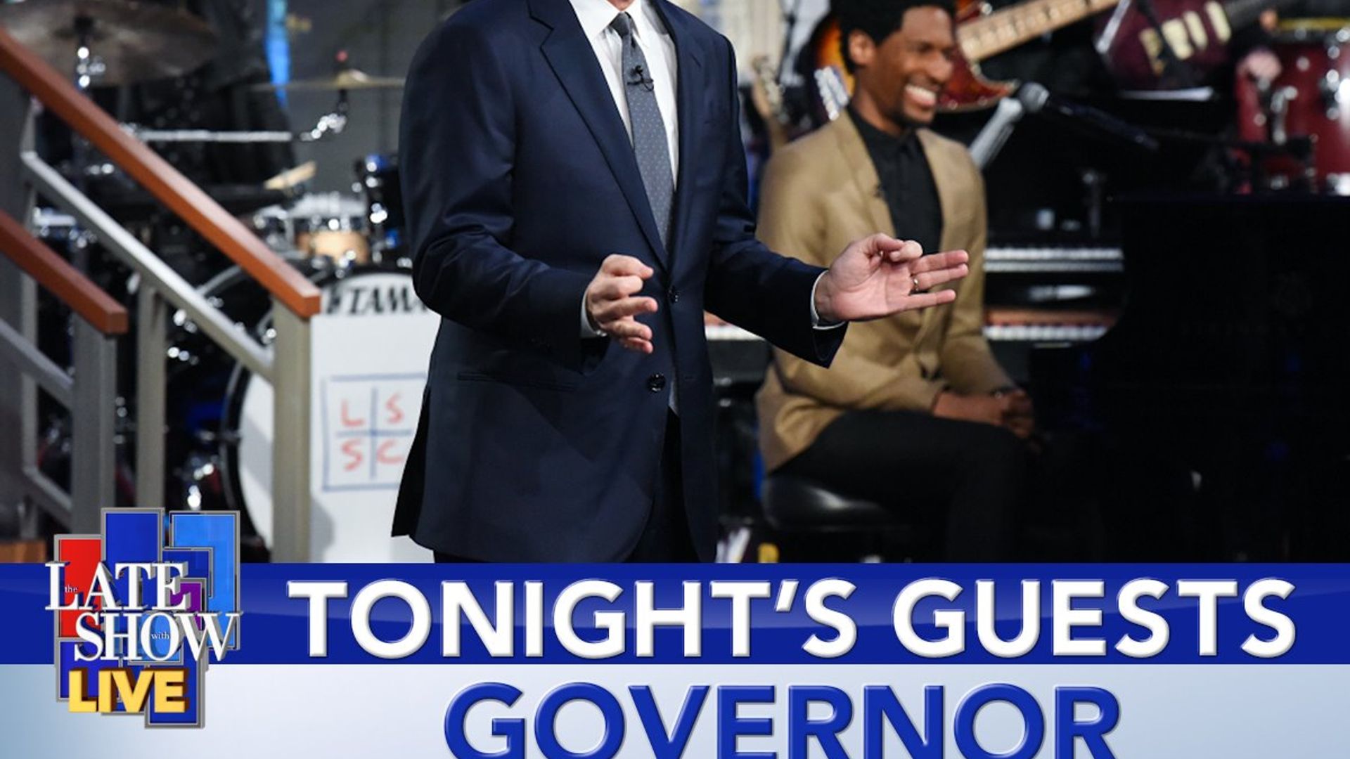 The Late Show with Stephen Colbert background