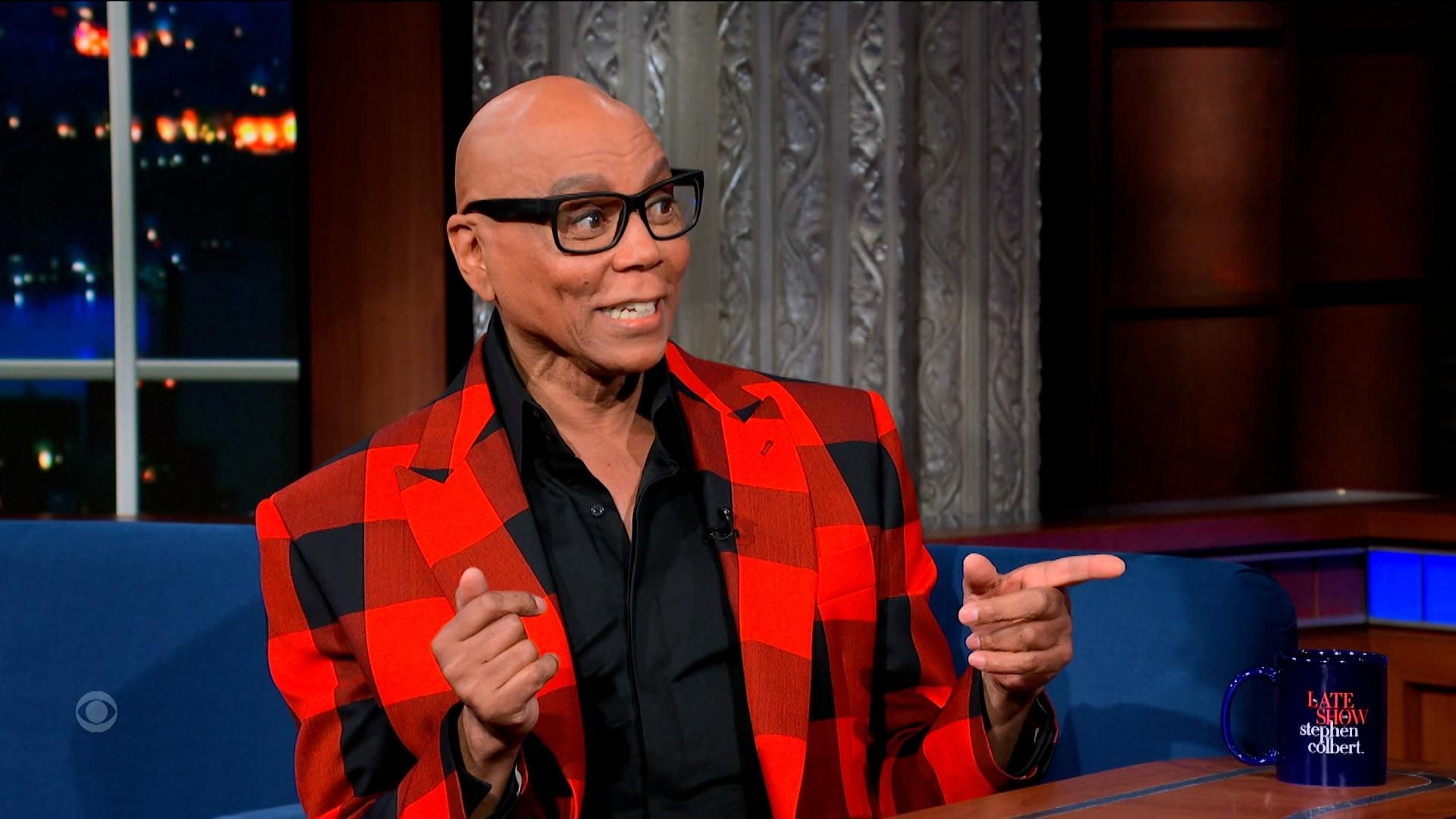 The Late Show with Stephen Colbert background