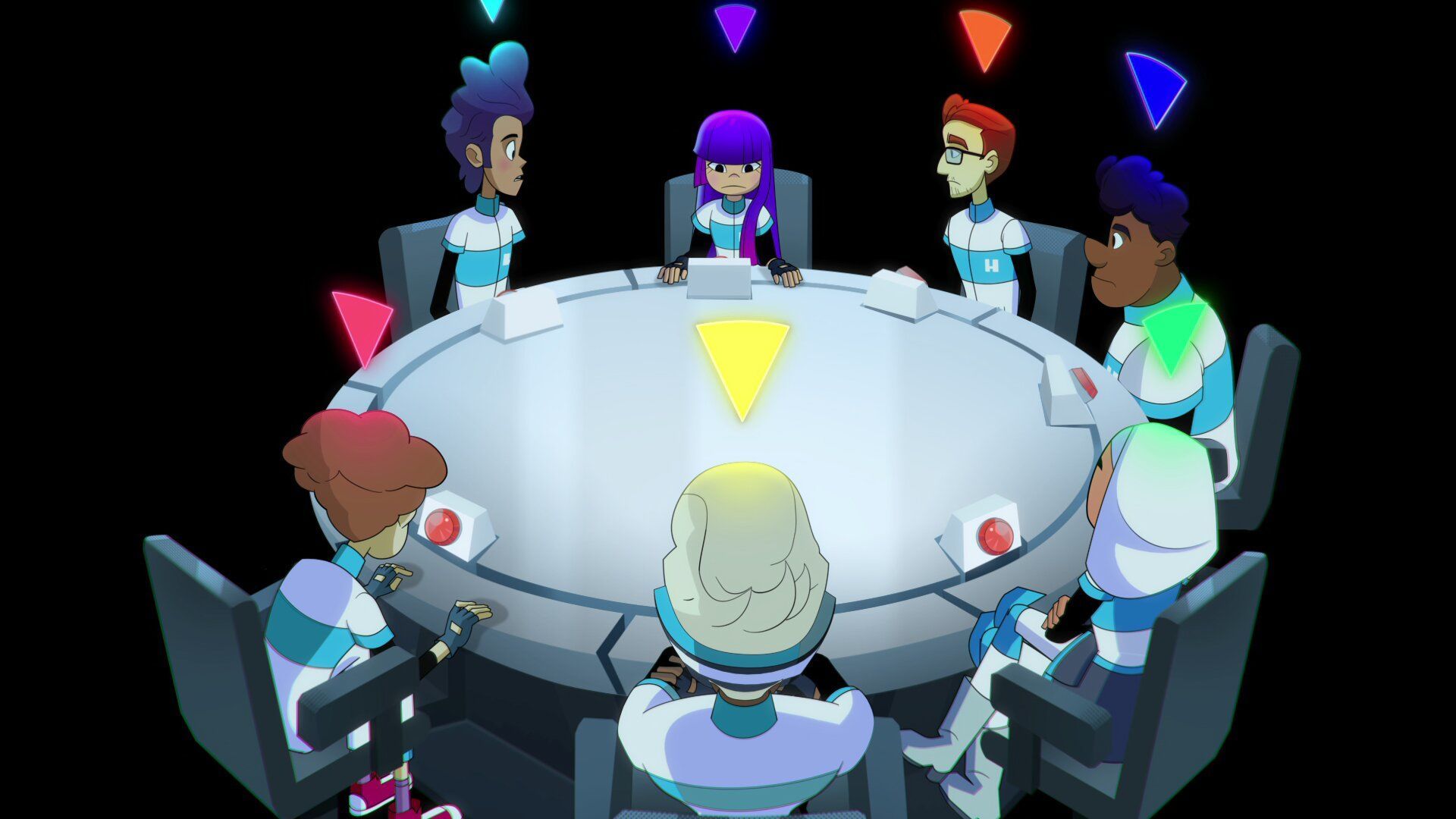 Glitch Techs background