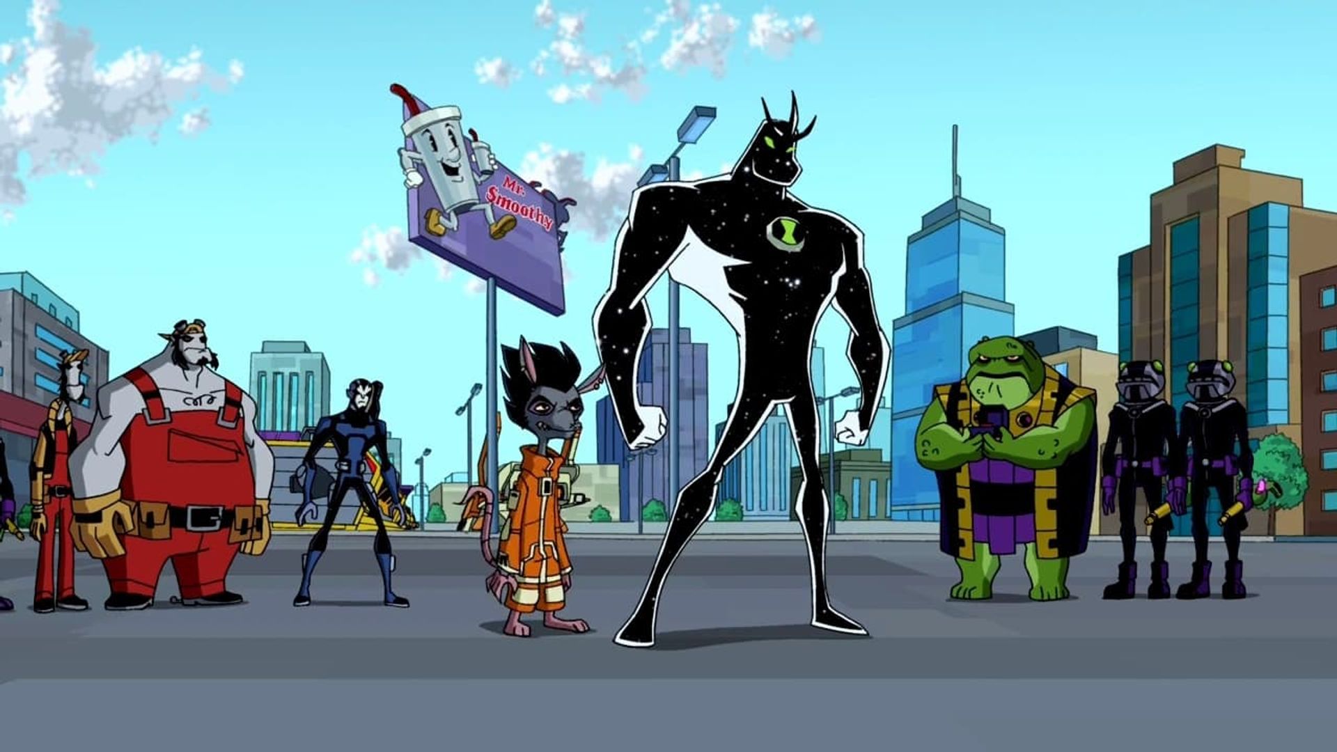 Ben 10: Omniverse background