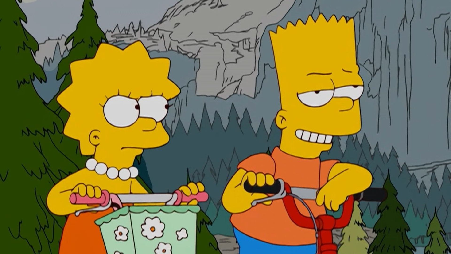 The Simpsons background