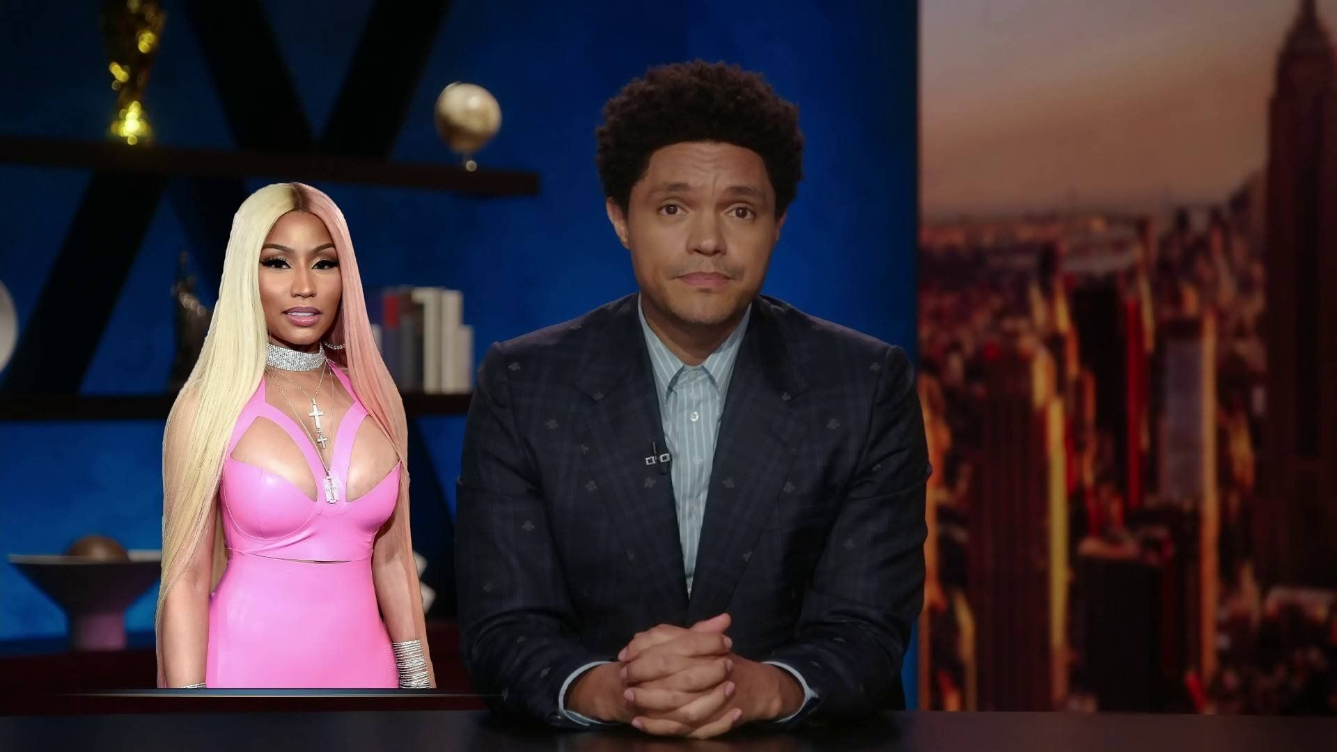 The Daily Show background