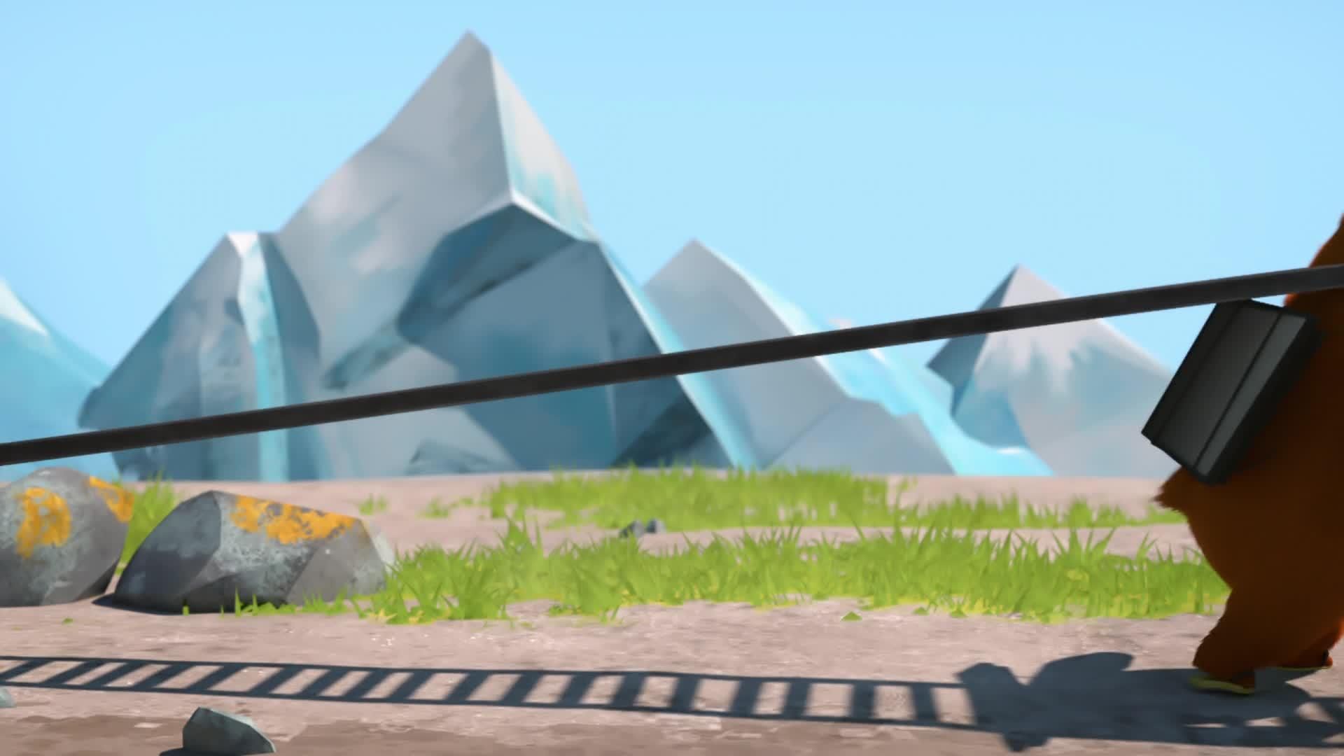 Grizzy and the Lemmings background