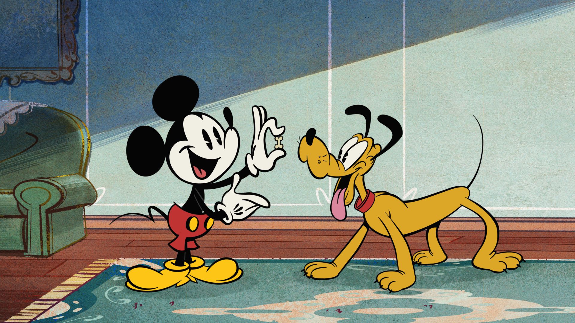 The Wonderful World of Mickey Mouse background
