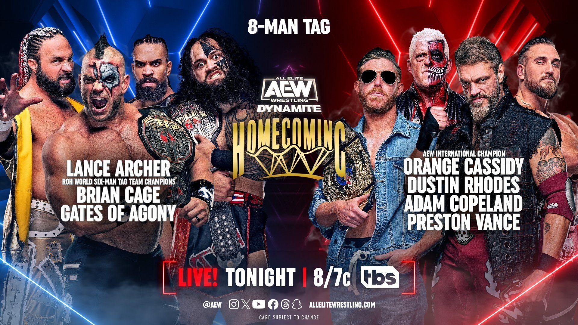All Elite Wrestling: Dynamite background