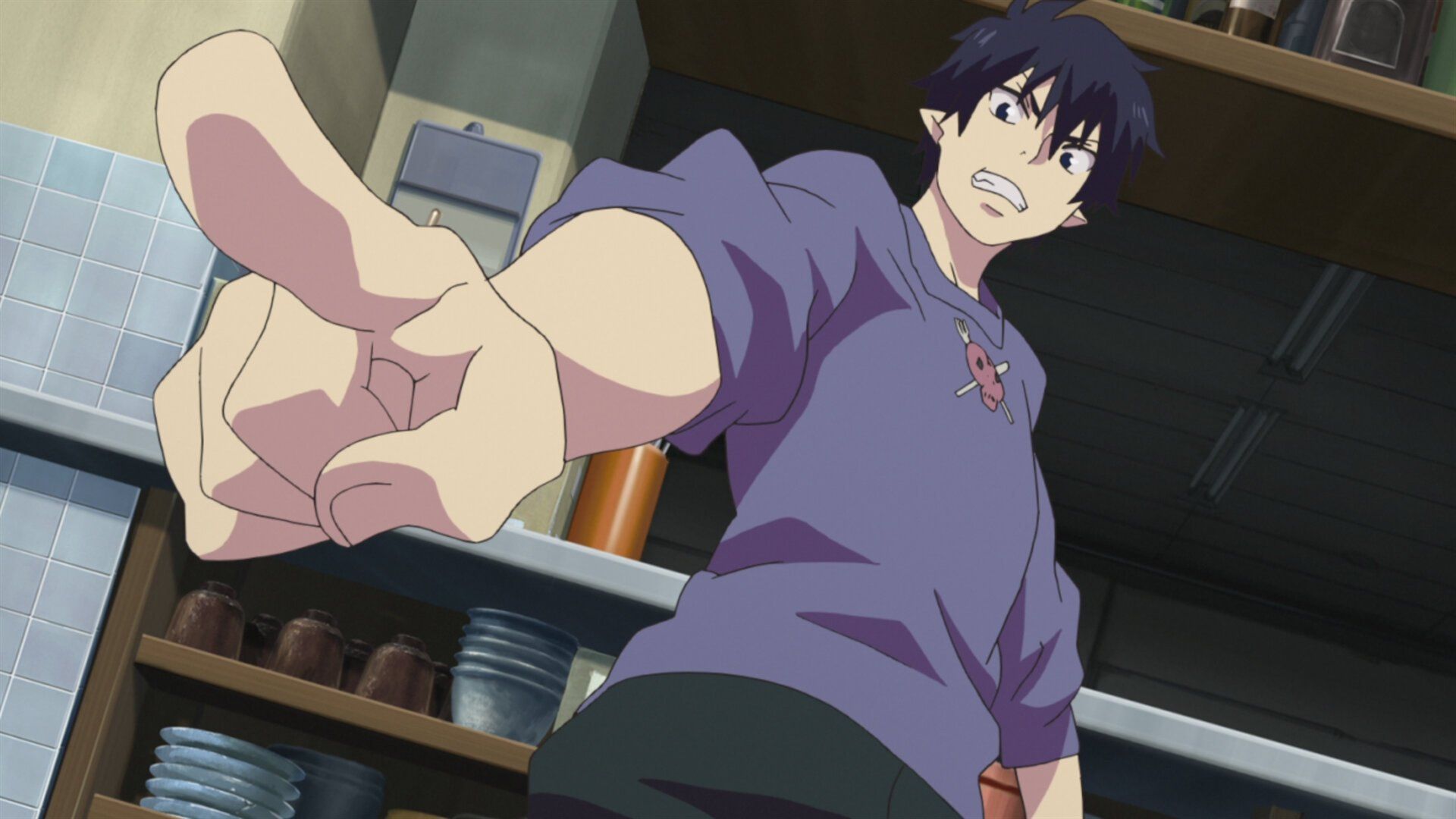Blue Exorcist background