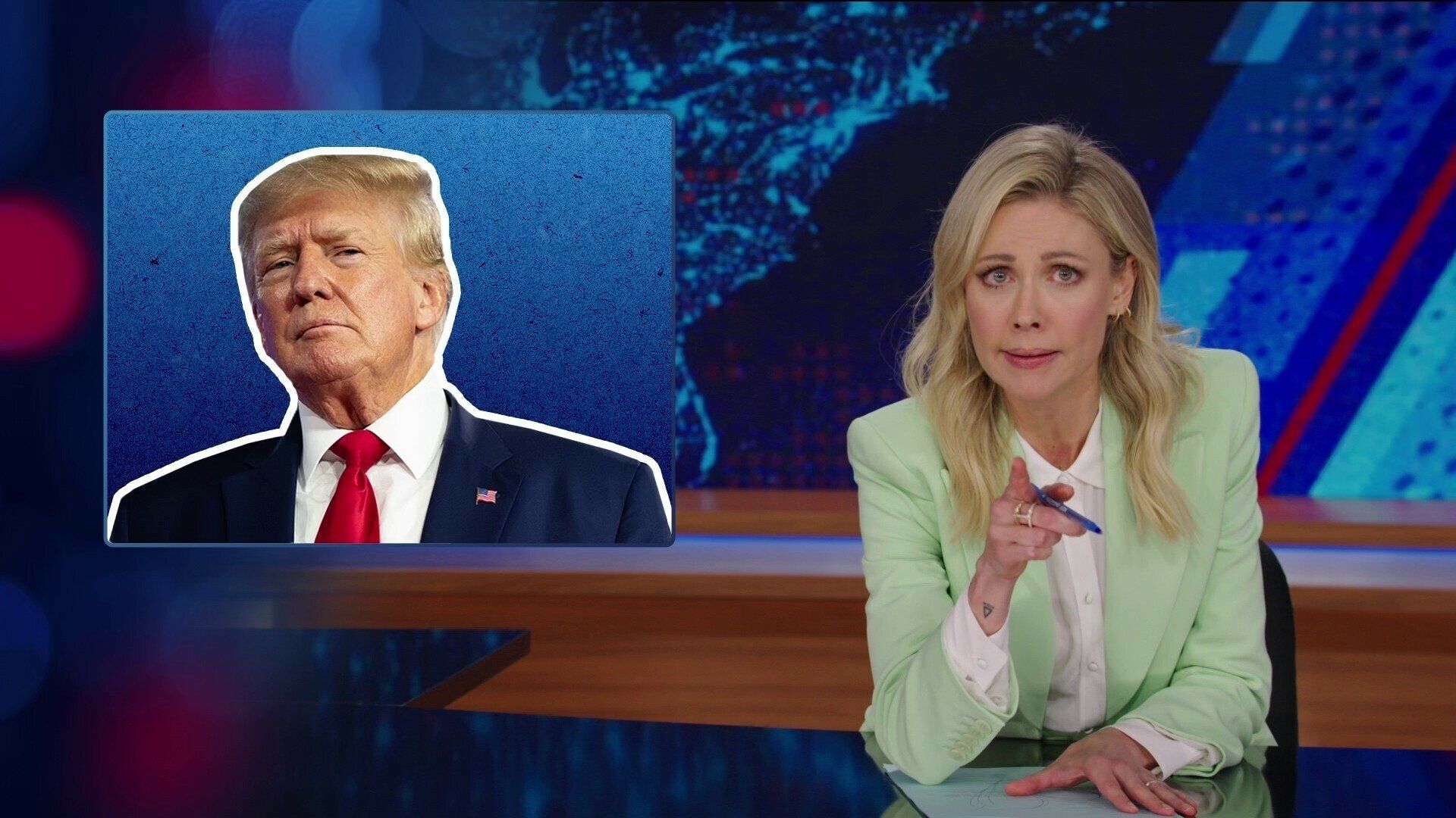 The Daily Show background