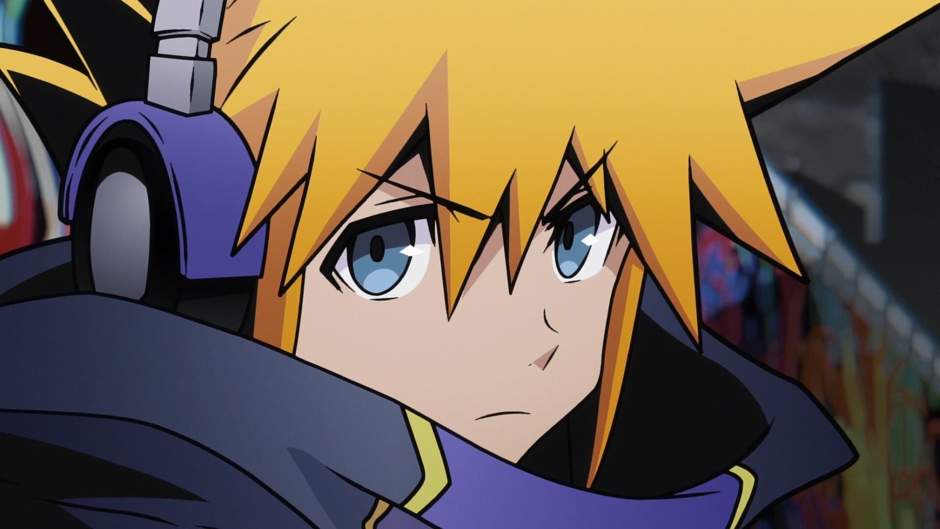 The World Ends with You: The Animation background